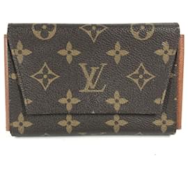 Louis Vuitton-Louis Vuitton Monogram Card Case-Brown,Monogram