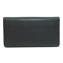 Louis Vuitton-Louis Vuitton M61248 Portefeuille Capucines Long Wallet-Black
