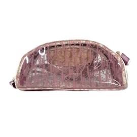 Christian Dior-Christian Dior Dior Logo Trotter Crossbody Bag-Pink