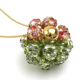 Louis Vuitton-Louis Vuitton Mille Eune Nuit Necklace-Pink,Red,Golden