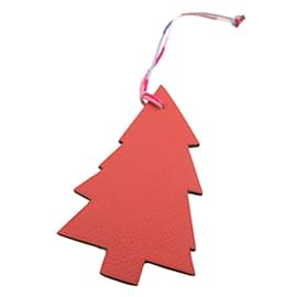 Hermès-Hermes Petite Ash Tree Keyring-Brown