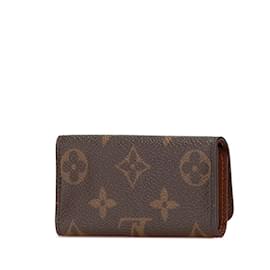 Louis Vuitton-Louis Vuitton Monogram Multicle 4 Key Case-Brown