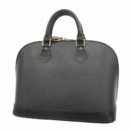 Louis Vuitton-Louis Vuitton Epi Alma Handbag in Noir-Black