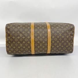 Louis Vuitton-Louis Vuitton Monogram Keepall Bandouliere 55-Brown