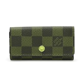 Louis Vuitton-Louis Vuitton Damier Multicle 4 Keycase-Brown
