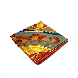 Hermès-Hermes Carré 90 Daimyo Prince of the Land Rising Sun Scarf-Other