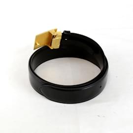 Cartier-Ceinture en cuir noir pour femmes Cartier-Noir
