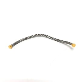 Fred-FRED Fred Force 10 Replacement Wire Cable Bracelet-Silvery,Golden