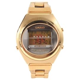 Autre Marque-Casio 90s Astronox Casiotron Moon Gold Wristwatch-Other