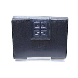 Givenchy-Givenchy 4G W Bi-fold Wallet for Women-Black