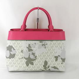 Michael Kors-Michael Kors Pink Leather Shoulder Bag-Pink