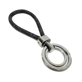 Louis Vuitton-Louis Vuitton Monogram Eclipse LV Harlow Key Ring-Monogram