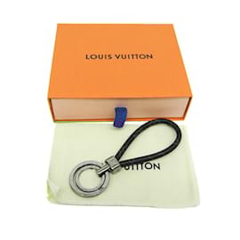Louis Vuitton-Louis Vuitton Monogram Eclipse LV Harlow Key Ring-Monogram
