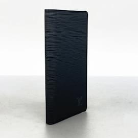 Louis Vuitton-Louis Vuitton Long Bill Wallet-Black