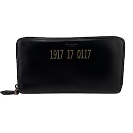Givenchy-Givenchy Round 1917 Long Wallet-Black