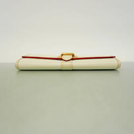 Louis Vuitton-Louis Vuitton Long Wallet Suhali Portefeuille Favori M95646-White