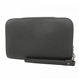 Louis Vuitton-Sac à main Louis Vuitton Taiga Baikal-Gris