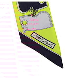 Hermès-Hermes Twilly Camails Scarf Muffler-Multiple colors,Yellow