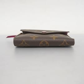 Louis Vuitton-Louis Vuitton Tri-fold Wallet-Brown,Fuschia