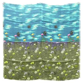 Gucci-Gucci 460282 Scarf-Blue,Green