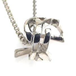 Yves Saint Laurent-Yves Saint Laurent Silver Necklace-Silvery