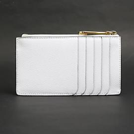 Fendi-Fendi White Leather Coin Purse-White