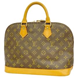 Louis Vuitton-Louis Vuitton Monogram Alma Handbag-Brown