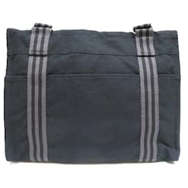 Hermès-Sac à main MM Shoulder Tote de Hermes Foultou Bassus-Noir