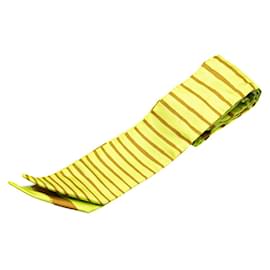 Hermès-Foulard Méditerranéen Hermes Twilly-Marron,Jaune