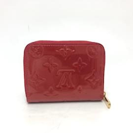 Louis Vuitton-Louis Vuitton Zippy Coin Purse in Pomme d'Amour-Red