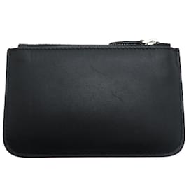 Balenciaga-Porte-monnaie en cuir noir Balenciaga-Noir