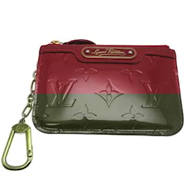 Louis Vuitton-Louis Vuitton Pochette Cle NM Coin Case-Red