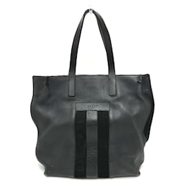 Bally-Bolsa de ombro com logo BALLY-Preto