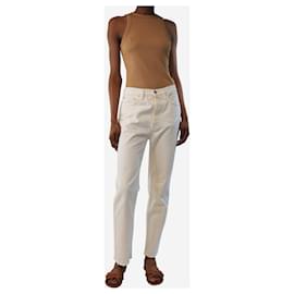 Totême-White denim jeans - size UK 8-White