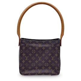 Louis Vuitton-Monogram Canvas Looping MM Shoulder Bag M51146-Brown