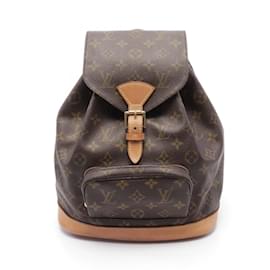 Louis Vuitton-Louis Vuitton Montsouris MM Rucksack-Brown,Monogram