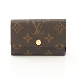Louis Vuitton-Louis Vuitton Multicle 6 Key Case-Brown,Monogram
