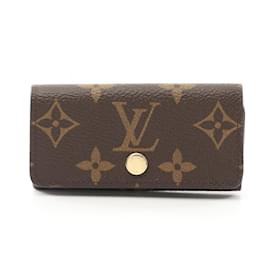 Louis Vuitton-Louis Vuitton Multicle 4 Key Case-Brown,Monogram