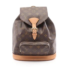 Louis Vuitton-Louis Vuitton Montsouris MM Rucksack-Brown,Monogram