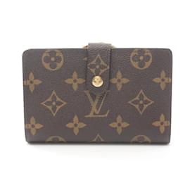 Louis Vuitton-Louis Vuitton Monogram Bi-fold Wallet-Brown,Monogram