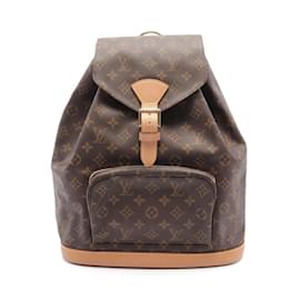 Louis Vuitton-Louis Vuitton Montsouris GM Monogram Rucksack-Brown,Monogram