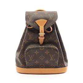 Louis Vuitton-Louis Vuitton Mini Montsouris Backpack-Brown,Monogram
