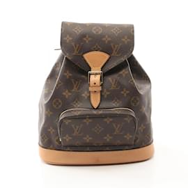 Louis Vuitton-Louis Vuitton Montsouris MM Rucksack-Brown,Monogram