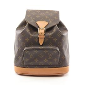 Louis Vuitton-Louis Vuitton Montsouris MM Rucksack-Brown,Monogram