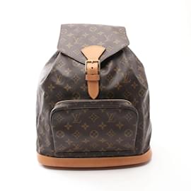 Louis Vuitton-Louis Vuitton Montsouris GM Monogram Backpack-Brown,Monogram
