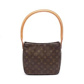 Louis Vuitton-Louis Vuitton Looping MM Shoulder Bag-Brown,Monogram