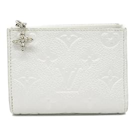 Louis Vuitton-Louis Vuitton Monogram Empreinte Bi-fold Wallet-White