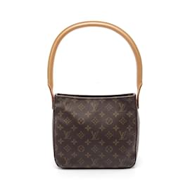 Louis Vuitton-Louis Vuitton Looping MM Shoulder Bag-Brown,Monogram
