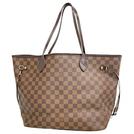 Louis Vuitton-Louis Vuitton Damier Neverfull MM Tote Bag-Pink,Damier ebene