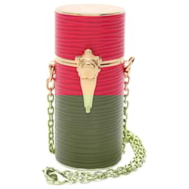Louis Vuitton-Louis Vuitton Lipstick Case-Pink,Red,Golden